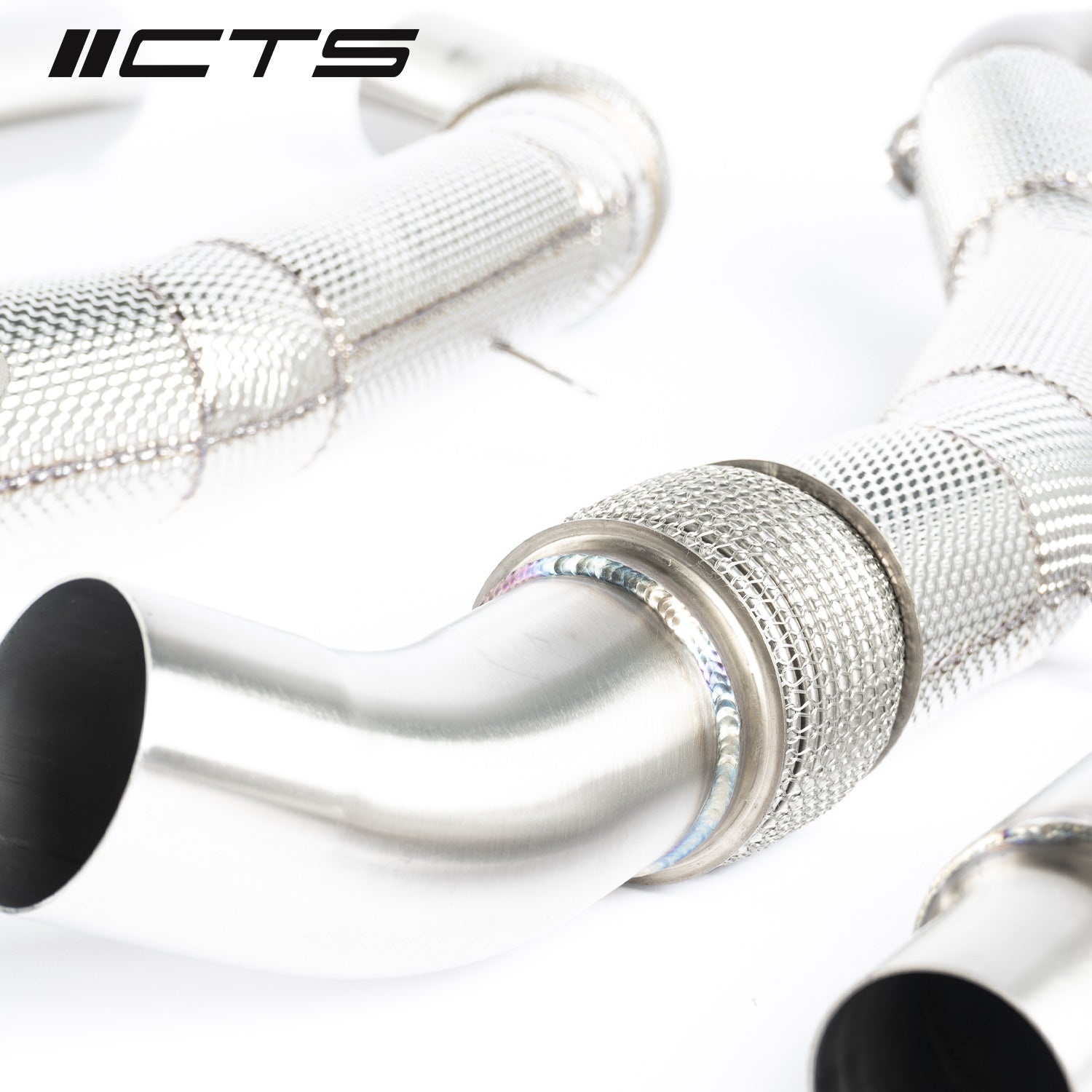 CTS Turbo Audi C7/C7.5 S6/S7/RS7 4.0T Cast Downpipe Race Set - T1 Motorsports