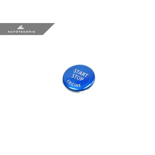 AutoTecknic Royal Blue Start Stop Button - BMW E-Chassis Vehicles - T1 Motorsports