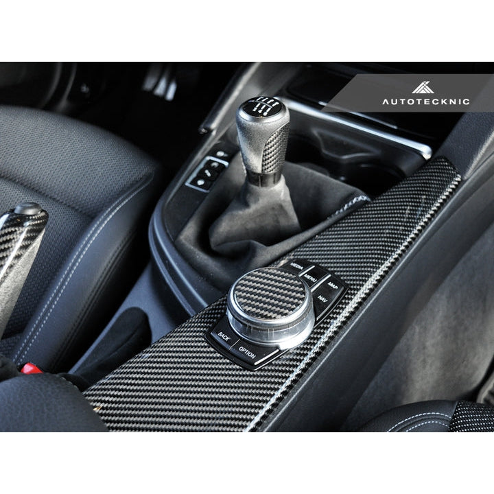 AutoTecknic Carbon i-Drive Touch Controller Cover - BMW F-Chassis & G-Chassis - T1 Motorsports