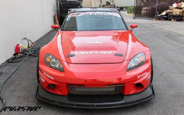 EVS Tuning Vented Front Wide Fenders (FRP) for Honda S2000 - T1 Motorsports