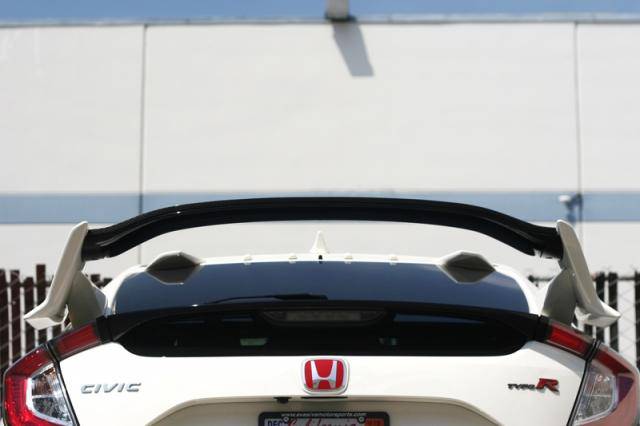 EVS Tuning Carbon Rear Gurney Flap (OE Fit) for Honda Civic Type R FK8 - T1 Motorsports