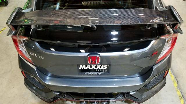 EVS Tuning Carbon Rear Spoiler for Honda Civic Type R FK8 - T1 Motorsports