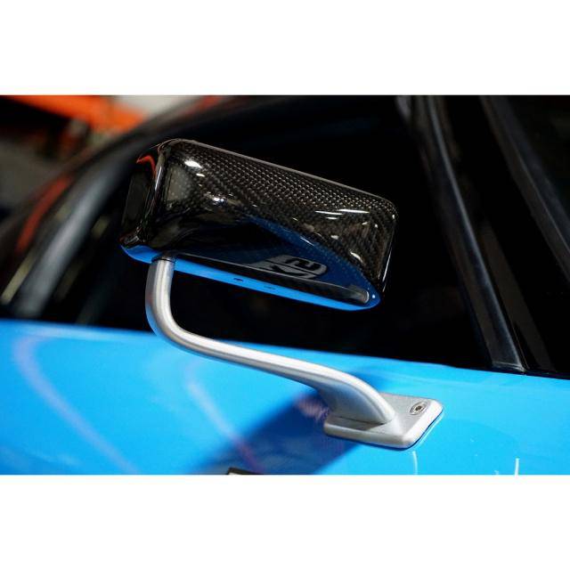 EVS Tuning Carbon GTLM Aero Mirrors (Silver) for Honda S2000 - T1 Motorsports