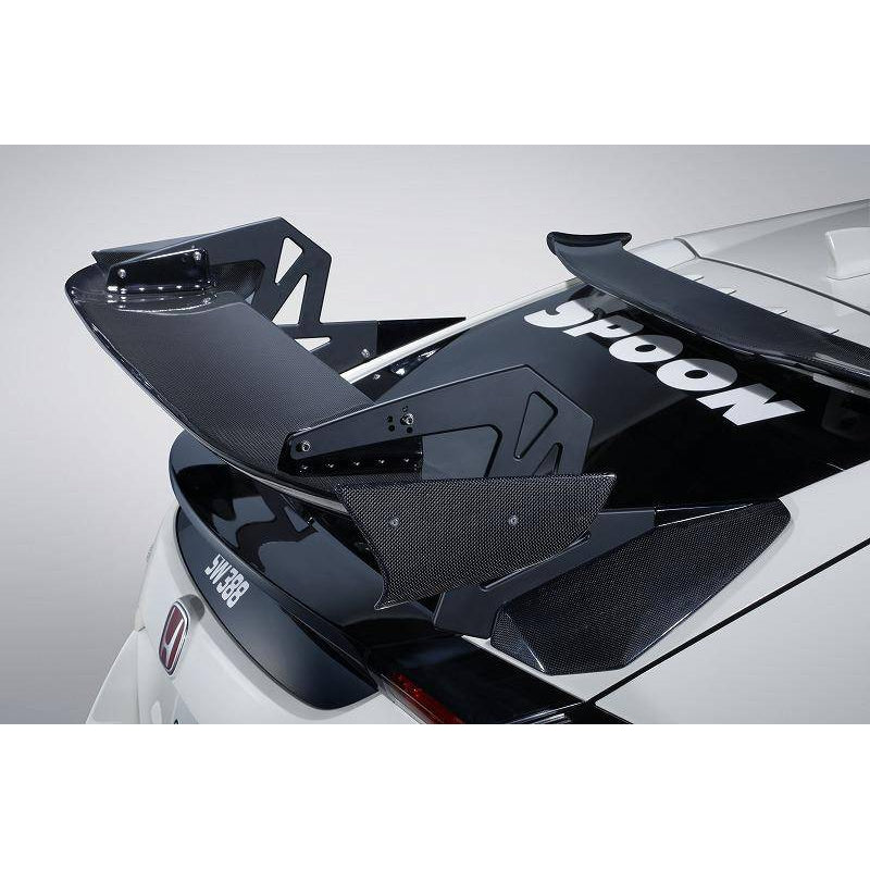 Spoon Sports CRANE NECK WING(CARBON) FOR HONDA CIVIC Type R FK8 - T1 Motorsports