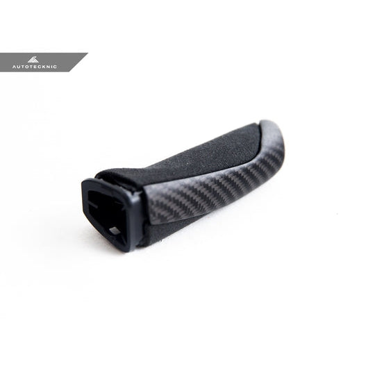 AutoTecknic Carbon Fiber OEM Style eBrake Handle | F Chassis - T1 Motorsports
