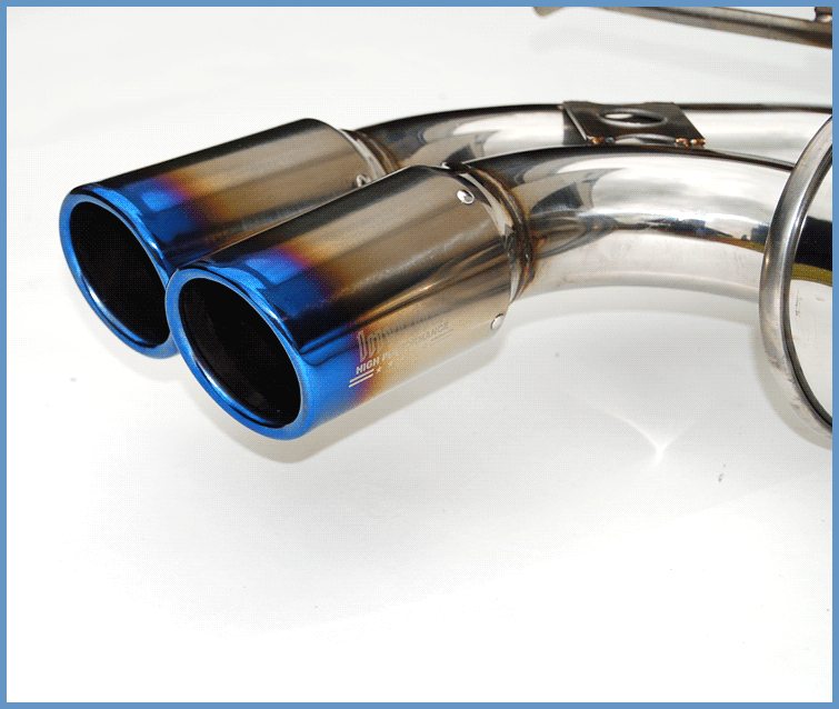 Invidia 05-08 VW Golf GTI Q300 Rolled Titanium Tip Cat-Back Exhaust - T1 Motorsports