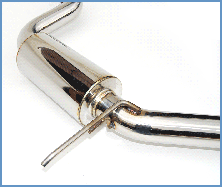Invidia 05-08 VW Golf GTI Q300 Rolled Titanium Tip Cat-Back Exhaust - T1 Motorsports