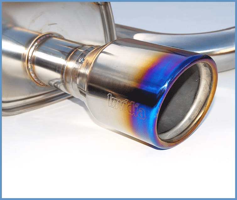Invidia 06+ Honda Civic Si Coupe Q300 Titanium Tip Cat-back Exhaust - T1 Motorsports