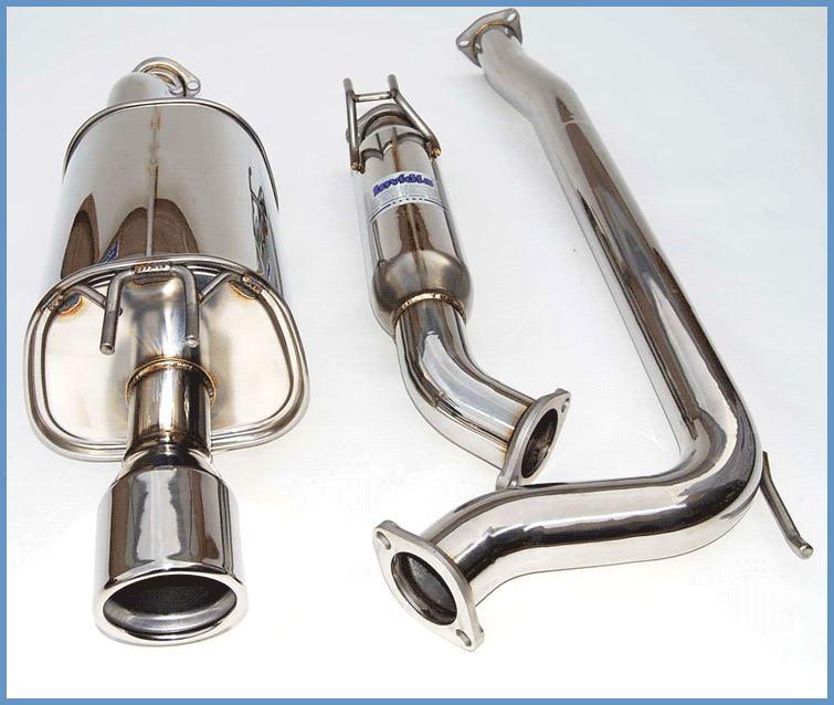 Invidia 06+ Civic Si 4dr Q300 Stainless Steel Cat-back Exhaust - T1 Motorsports