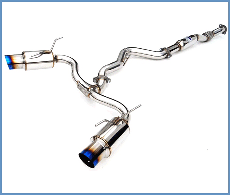 Invidia 08-11 STi Hatch / 11 WRX Hatch Dual N1 Single Layer Titanium Tipped Cat-back Exhaust - T1 Motorsports