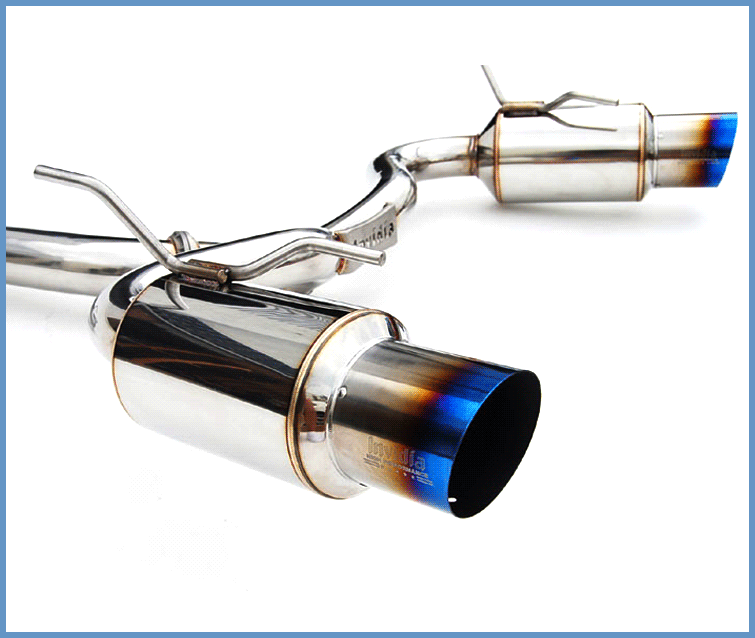 Invidia 08-11 STi Hatch / 11 WRX Hatch Dual N1 Single Layer Titanium Tipped Cat-back Exhaust - T1 Motorsports