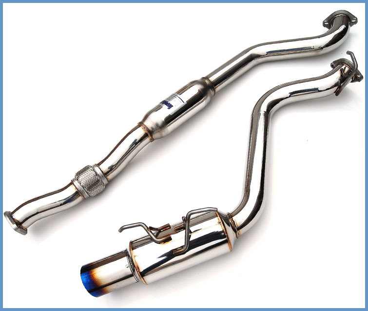 Invidia 08+ WRX Hatch 76mm REGULAR Titanium Tip Cat-back Exhaust - T1 Motorsports