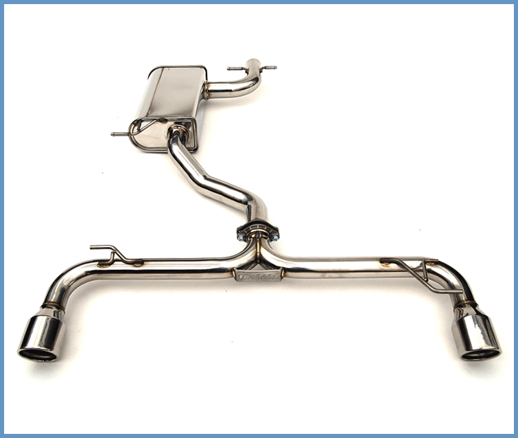 Invidia 09-14 Volkswagen Golf Gen 6 GTI 2.0T Q300 Stainless Steel Tip Cat-back Exhaust - T1 Motorsports