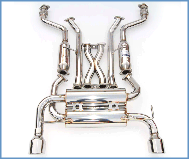 Invidia 09+ 370Z Gemini Rolled Stainless Steel Tip Cat-back Exhaust - T1 Motorsports