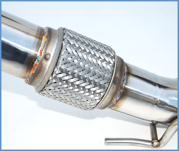 Invidia 10-14 Volkswagen Golf Gen 6 GTI 2.0T High Flow Cat Downpipe - T1 Motorsports