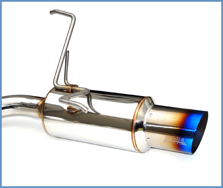 Invidia 08+ Subaru WRX/STI 4dr N1 Twin Outlet Single Layer Tip Titanium Cat-Back Exhaust - T1 Motorsports