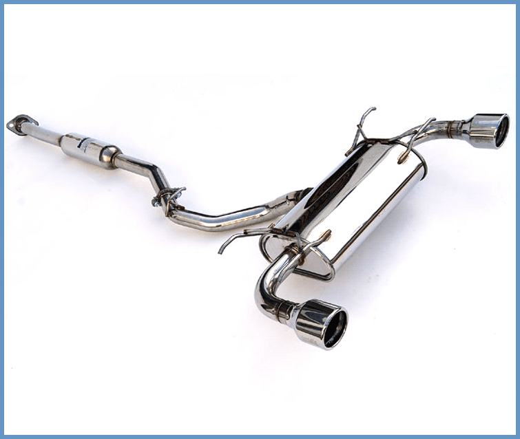 Invidia Subaru BRZ / Scion FRS Q300 w/ Rolled SS Tips Cat- Back Exhaust - T1 Motorsports