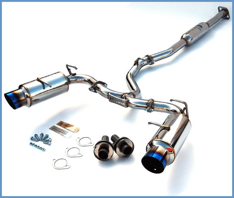 Invidia 12 Scion FRS/BRZ 60mm N1 Ti-Tip Cat- Back Exhaust - T1 Motorsports