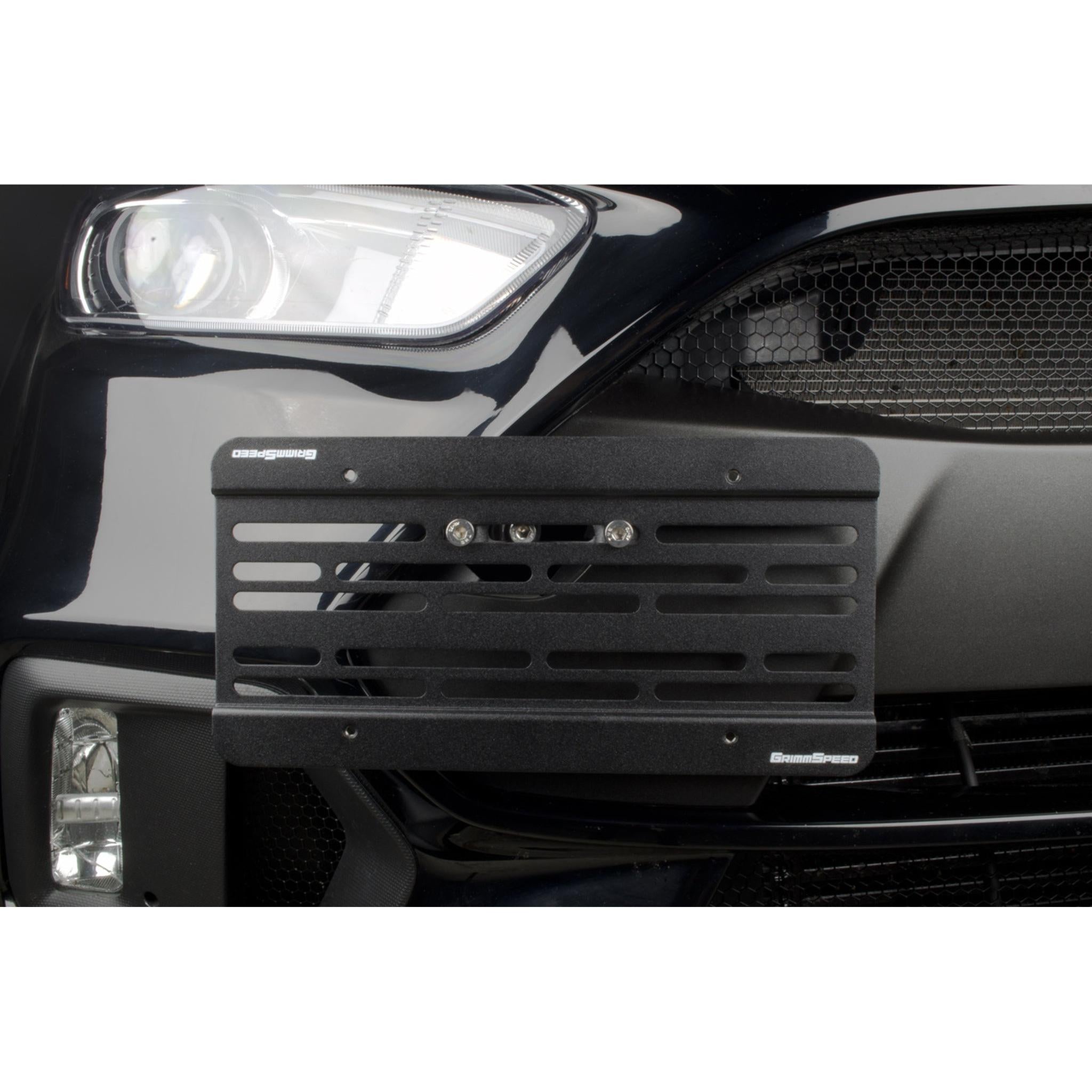 GrimmSpeed 2016+ Ford Focus RS License Plate Relocation Kit - T1 Motorsports