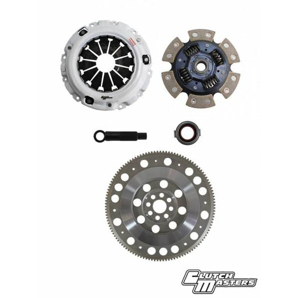 Clutch Masters 12-13 Honda Civic Si 2.4L 6spd FX500 High Rev 6-Puck Rigid Ceramic Clutch Kit w/St FW - T1 Motorsports