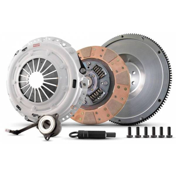 Clutch Masters 10-11 VW CC/EOS / 11-12 Jetta Ceramic Dampened Clutch Kit w/ FW & Hyd Slave Cyl - T1 Motorsports