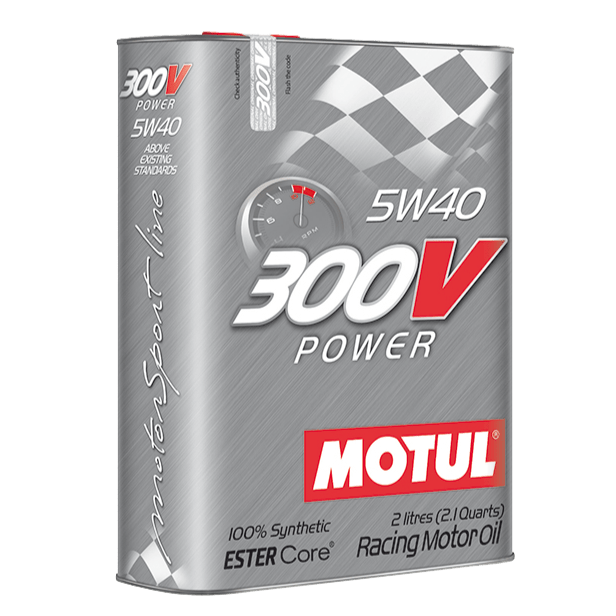 Motul 300V POWER 5W40 2L - T1 Motorsports