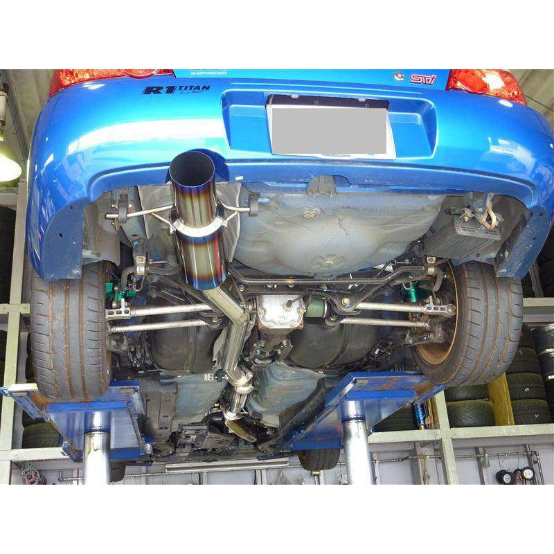Amuse R1 Titan Catback Exhaust for Subaru WRX STI Hawk (GDA/GDB) - T1 Motorsports