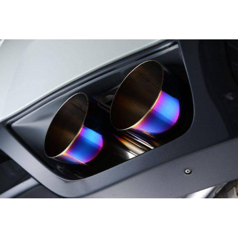 Amuse RS-Silent STTI Catback Exhaust with Gold Ring for Nissan GT-R (R35) - T1 Motorsports
