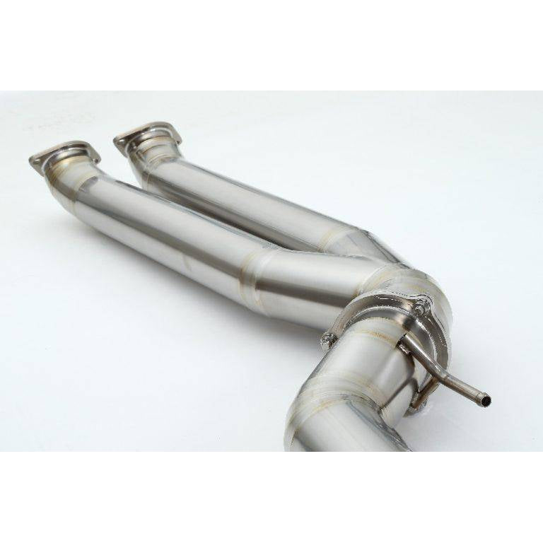 Amuse R1000 Nardo-Spec STTI Exhaust with Gold Ring for Nissan GT-R (R35) - T1 Motorsports