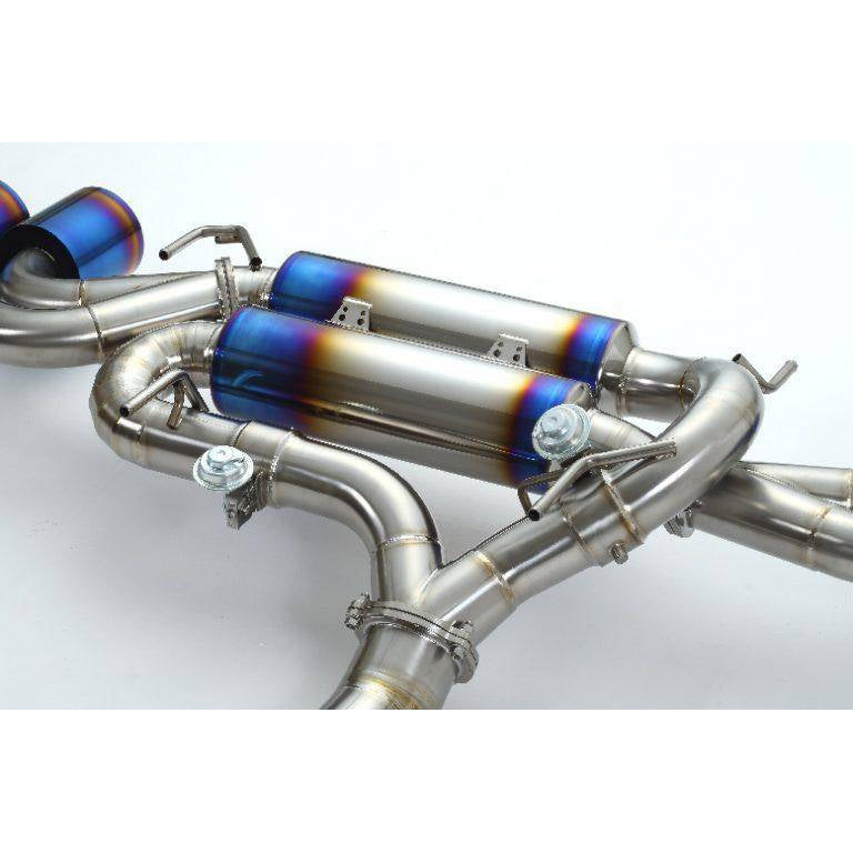 Amuse R1000 Nardo-Spec STTI Exhaust with Gold Ring for Nissan GT-R (R35) - T1 Motorsports