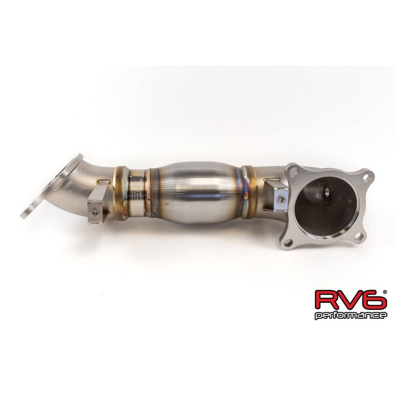 RV6 Catted Downpipe - vehicle:Honda Civic Type-R FK8 2017+ - T1 Motorsports