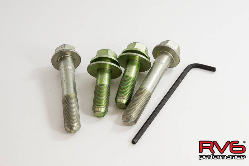 RV6 Solid Front Compliance Mount Bushings - vehicle:Honda Civic Type-R FK8 2017+ - T1 Motorsports