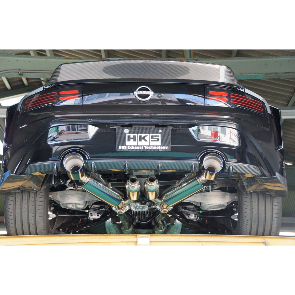 HKS Full Dual Muffler Catback Exhaust - Nissan 400Z