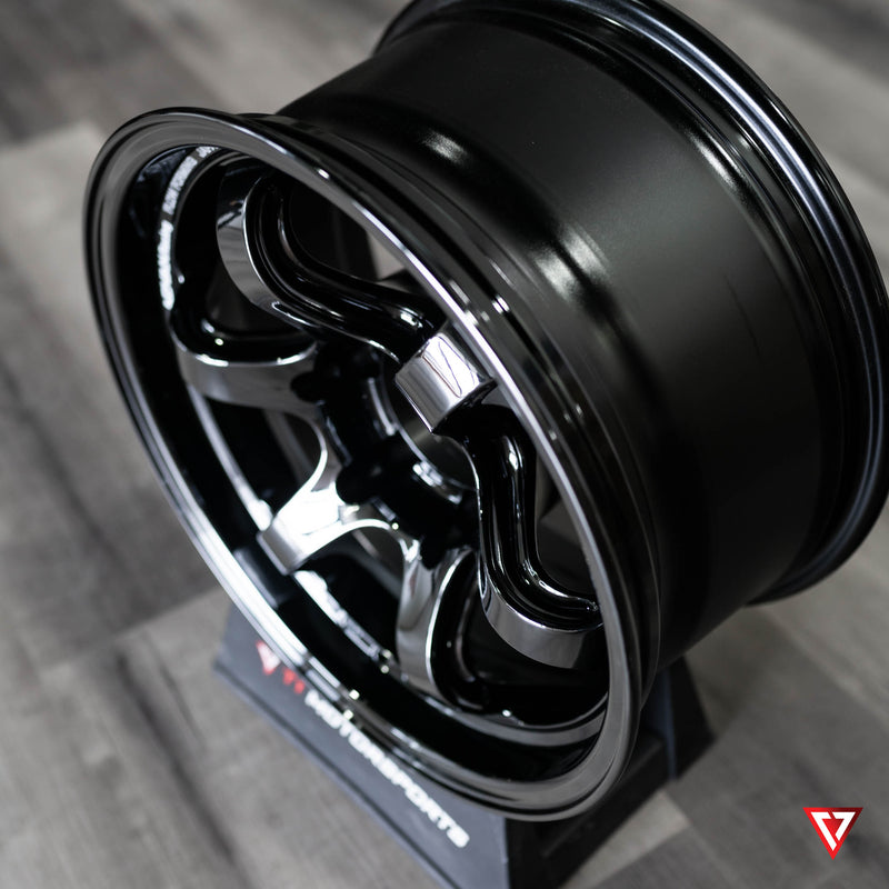 Yokohama Advan RG-D2 - 17x8.5 / 6x139.7 / -10 - Black Chrome  (4Runner/Tacoma)