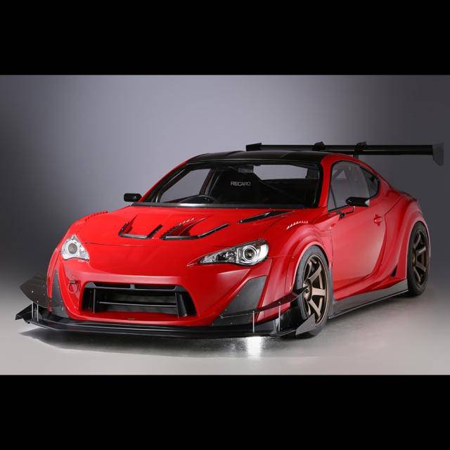 Varis Kamikaze Wide Body Kit (Semi-Carbon, with VSDC Front Diffuser) - Toyota 86 ZN6 FT86 17+ - T1 Motorsports