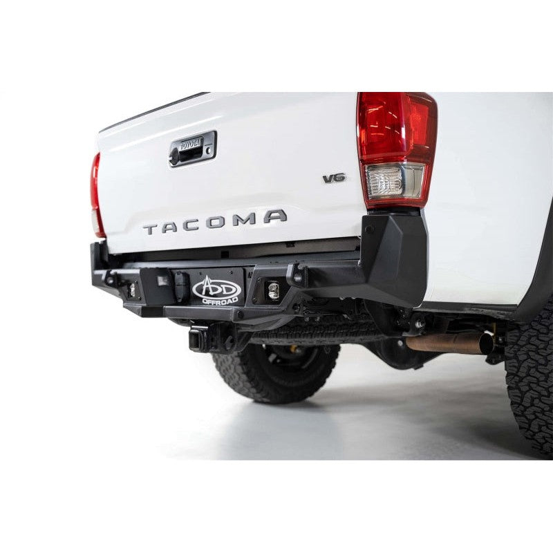 Addictive Desert Designs 16-19 Toyota Tacoma Stealth Fighter Rear Bumper w/ Backup Sensor Cutouts