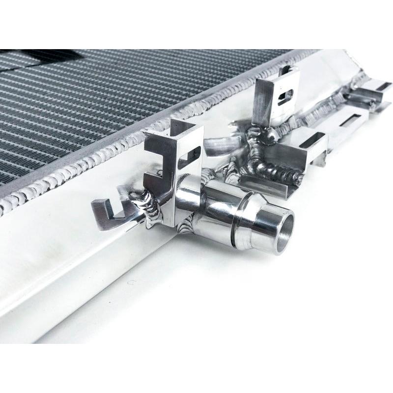CSF 2015+ Mercedes Benz C63 AMG (W205) Front Mount Heat Exchanger w/Rock Guard - T1 Motorsports