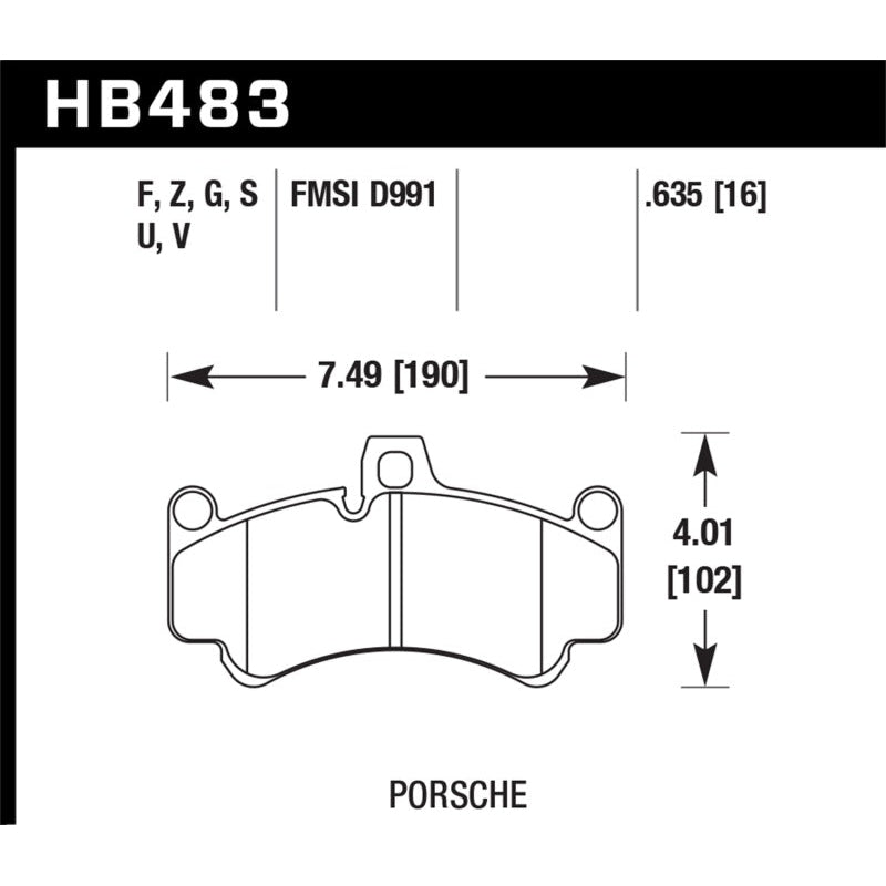 Hawk DTC-80 01-13 Porsche 911 (996/997) Front Race Brake Pads - T1 Motorsports