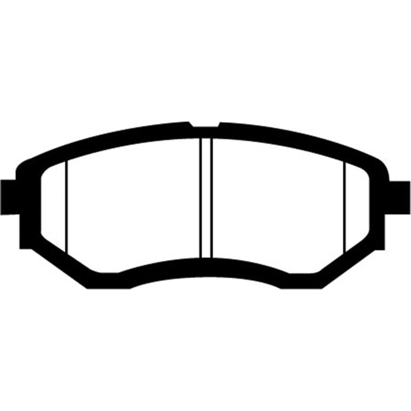 EBC Redstuff Brake Pads -  13+ Subaru Forester 2.0 Turbo - Front Brake Pads