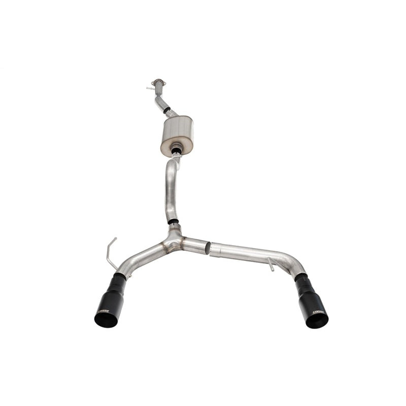 Corsa Sport 2.75in Cat-Back Dual Rear Exhaust w/ Black Tips - 2021-2025 Ford Bronco 2.3L
