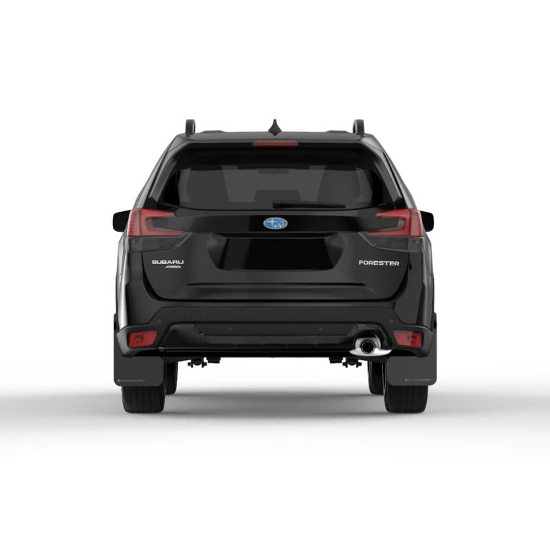 Rally Armor 19-21 Subaru Forester Black UR Mud Flap w/ Grey Logo