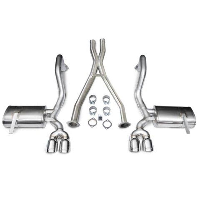 Corsa Xtreme 2in Cat-Back Exhaust (Polished Twin 3.5" Tips) - 1997-2004 Chevrolet Corvette C5 Z06 5.7L V8