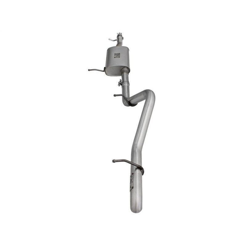 aFe Scorpion Exhaust System, Cat Back Aluminized Hi-Tuck 07-14 Jeep Wrangler JK Unlimited V6 3.6/3.8