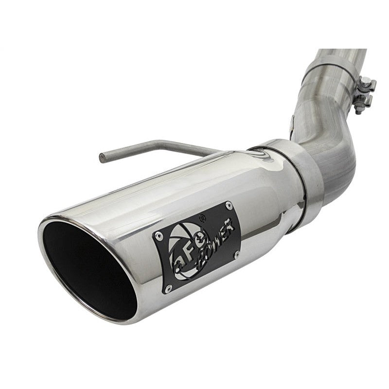 aFe MACHForce XP Exhaust Cat-Back SS-409 2017 Ford F-150 Raptor V6-3.5L (tt) w/ Polished Tips