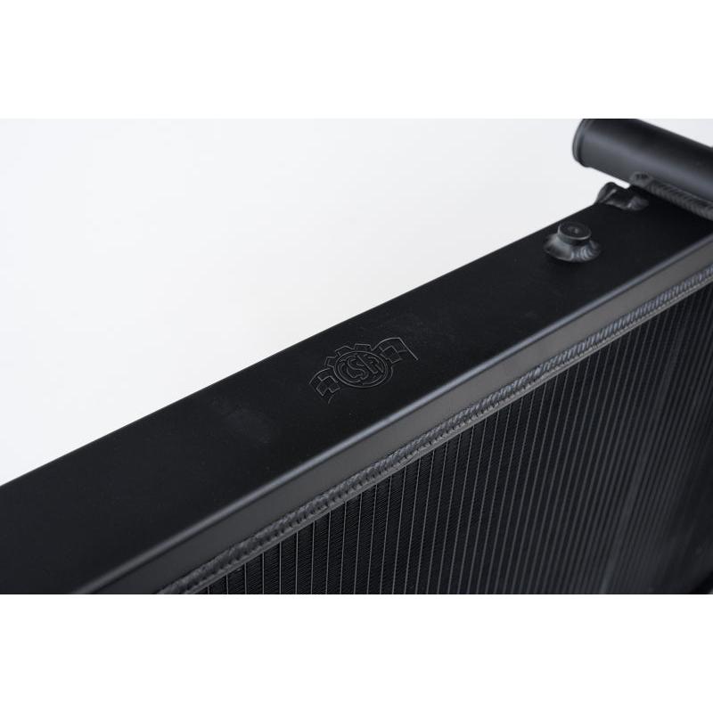 CSF 93-98 Toyota MK4 Supra Radiator - Black Finish