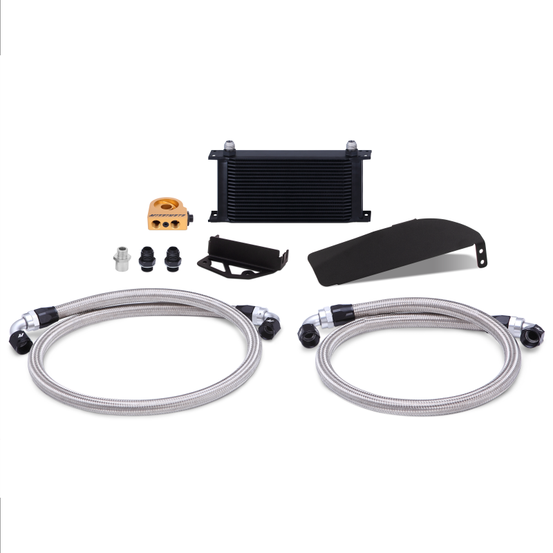 Mishimoto 2017+ Honda Civic Type R Direct Fit Oil Cooler Kit - Black - T1 Motorsports