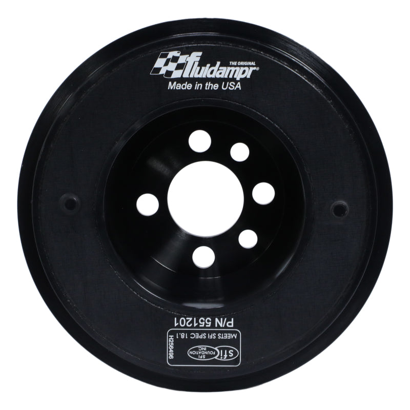Fluidampr VW 2000-2005 1.8L Turbo Motor (4 bolt hole mounting) Steel Internally Balanced Damper - T1 Motorsports