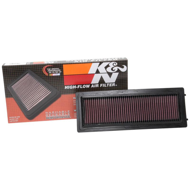 K&N 2016 Alfa Romeo Giulia L4-2.0L F/I Replacement Drop In Air Filter