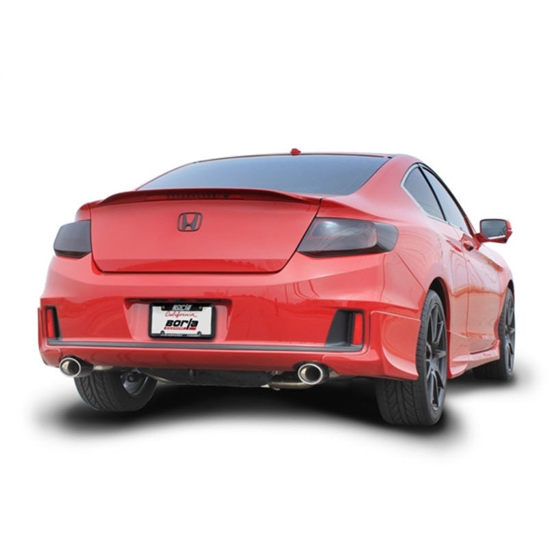 Borla 13-15 Honda Accord Coupe 3.5L FWD SS Rear Section Single Split Rear Exit Touring Exhaust - T1 Motorsports