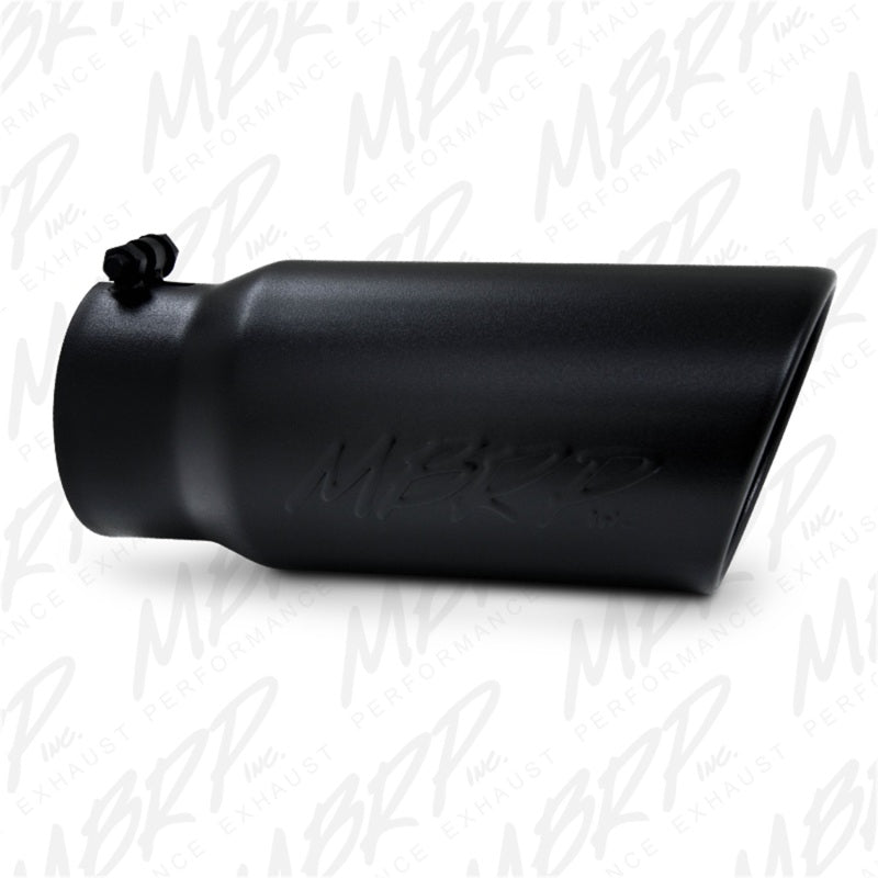 MBRP 10-12 Dodge 2500/3500 Cummins 6.7L Filter Back Single Side Black Coated Exhaust System - T1 Motorsports